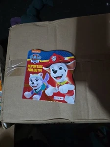 Nickelodeon Paw Patrol Reporting for Duty! Children's Board Book Pre-K NEW! - Picture 1 of 2