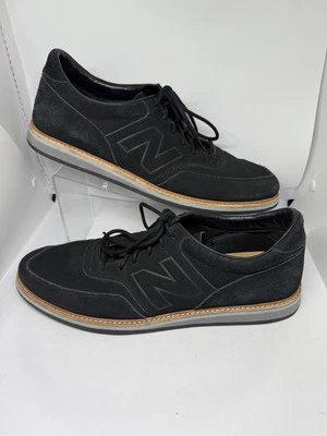 New Balance 1100 v1 Suede Casual Dress Shoes Black MD1100BK Men's size 12 D - Image 1 of 4