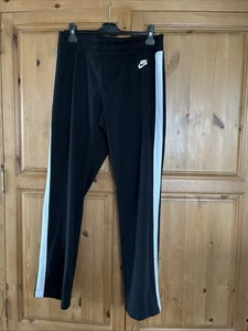 Nike black And White Joggers Women Size L - Picture 1 of 5