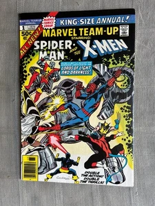 Marvel Team-Up Volumen 1 Anual N°1 Dic 1976 Vo En Muy Buen Estado / Very Good - Imagen 1 de 7