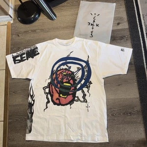 Travis Scott Cactus Jack for Fragment Sunrise Tee White Mens Size XL - Picture 1 of 5