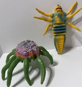 Modellino Vintage 1982 Dungeons and Dragons Grell Roper 2pz Pieghevole DIFETTO - Foto 1 di 20