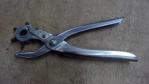 Perforadora de cuero vintage, herramienta perforadora de cuero de 6 agujeros - Imagen 1 de 8