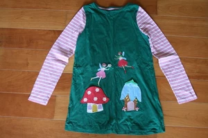 Mini Boden langarm Kleid Mädchen-grün, rosa, weiß Feen-Größe 152 - Bild 1 von 6