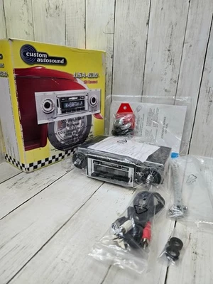 1968 1969 Oldsmobile Cutlass Radio USA 630 II Custom AUX USB Ipod - Image 1 of 4