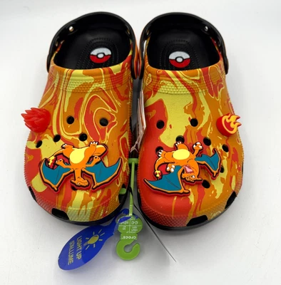 Crocs Pokemon Charizard Mens Size 9 Classic clog 210242 001 - Image 1 of 4