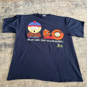 Vintage 1997 South Park My God! Sie haben Kenny getötet! Promo T-Shirt Xl - Bild 1 von 10