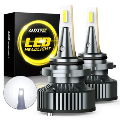 AUXITO HB4 9006 LED Headlight Bulbs Kit High-Low Beam 72W 6500K White CANbus X2 - Image 1 of 4