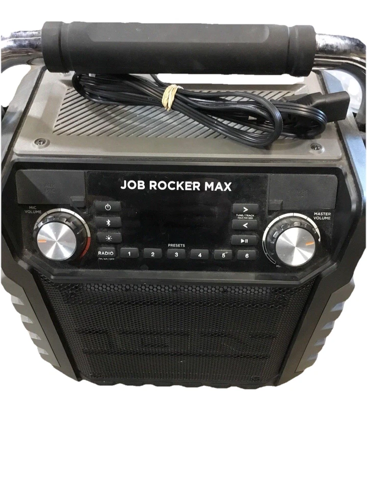 ION Job Rocker Max IPA81 Portable Wireless Bluetooth Speaker - Black - Image 1 of 3