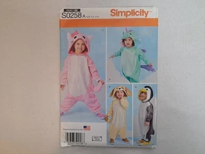 Modello Semplicità - Costumi per bambini (1/2-4) #S0258 - Non tagliato - Foto 1 di 6