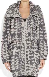 Nuevo con etiquetas~STELLA McCARTNEY Adidas STUDIO IMAGE PARKA Chaqueta con Capucha AOP Sudadera Talla S - Imagen 1 de 7