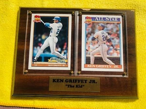1991 Topps 40 años de béisbol Ken Griffey Jr # 790 y All Star # 392 "The Kid" - Imagen 1 de 9