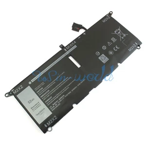 DXGH8 Laptop Battery for Dell XPS 13 9370 9380 Inspiron 5390 5391 7390 0DRRP - Picture 1 of 4