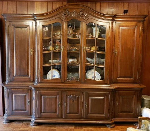 Black Walnut German Made Hutch Cover
