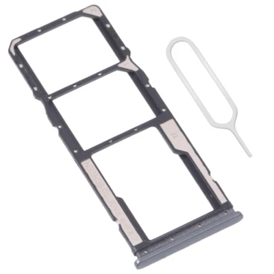 Pour XIAOMI REDMI 10 4G tiroir double carte SIM porte plateau support - NOIR