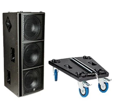 Yorkville SA315S Array Bass Powered Subwoofer + YORKVILLE SADOLLY1 Synergy Dolly - Image 1 of 4