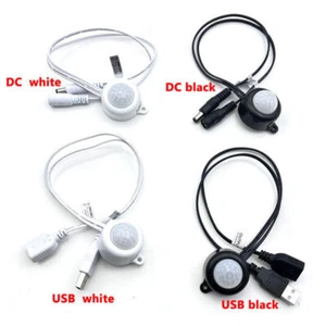 Infrared Body Sensor PIR Human Motion Detector DC USB 6V-24V Switch Controller - Picture 1 of 5