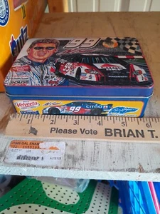 Nascar Metal Storage Box - Picture 1 of 3