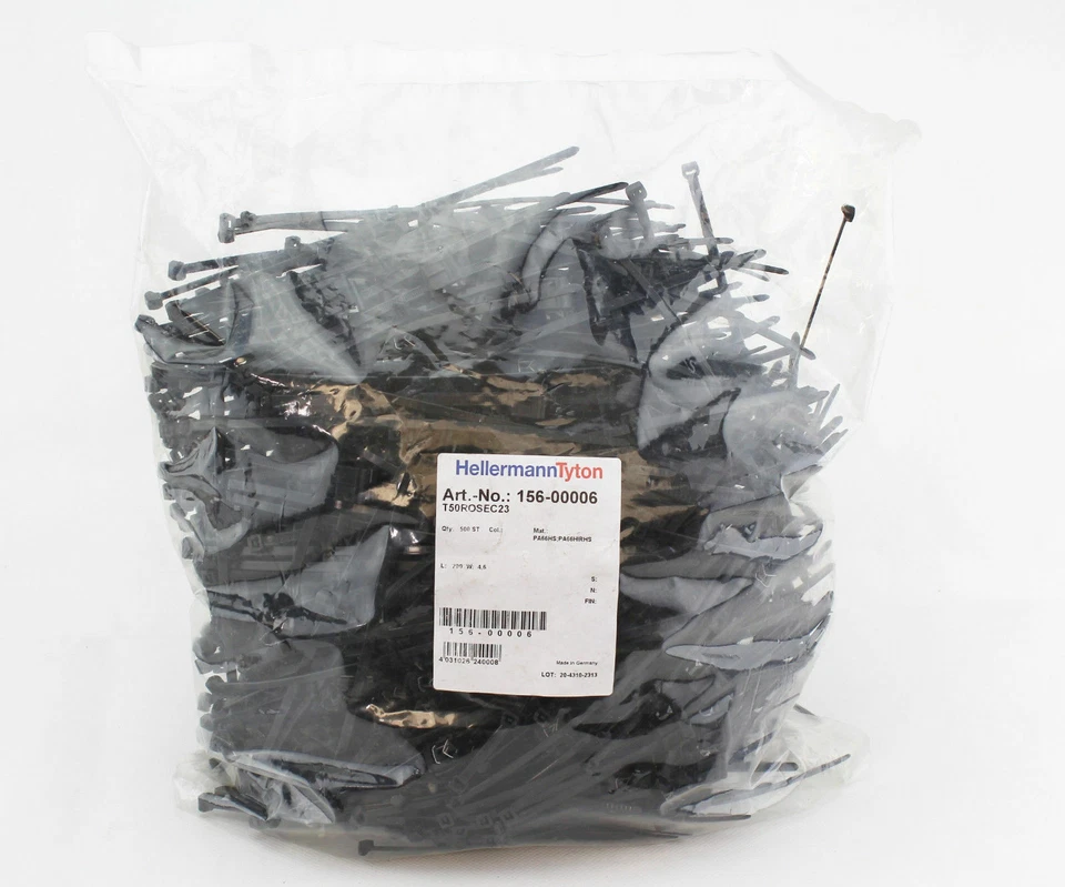 HellermannTyton T50ros-ec23 Kabelbinder mit Kantenclip 200 x 4,6