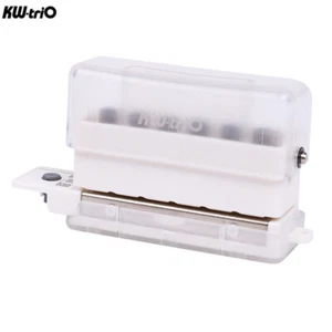 KW-triO 6 Hole Puncher Punch Handheld Mini Paper Punch Support 20/26/30Hole Q1V2 - Picture 1 of 12