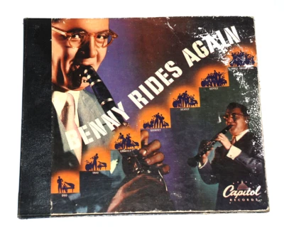 BENNY GOODMAN Benny Rides Again 78rpm 4-Record Box Set Capitol Records 1947 BD57 - Image 1 of 4
