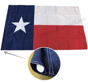 Bandera de Texas 3x5 pies con MANGA POSTE - Poliéster - Imagen 1 de 1
