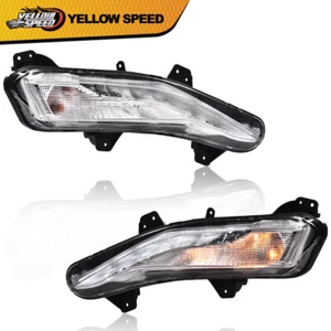 1Pair Fit For 19-22 Chevy Malibu Bumper Turn Signal Lights w/ LED DRL Fog Lamps - Bild 1 von 12