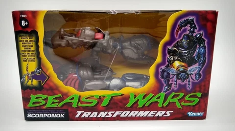 BEAST WARS TRANSFORMERS REISSUE VINTAGE SCORPONOK Kenner New In Packaging Hasbro Cover