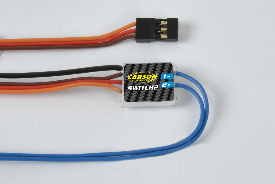 Carson Reflex 6/14 Kanal Elektronischer Ein / Aus Schalter - Switch 2 (2x2,5A) - Bild 1 von 2