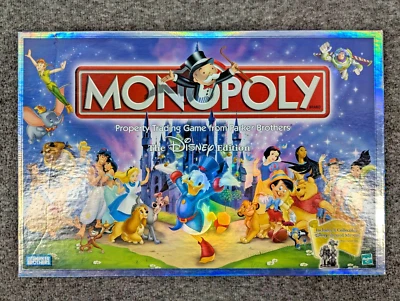 Parker Brothers 2001 Disney Edition Monopoly Vintage Collectable Tokens EUC - Image 1 of 4