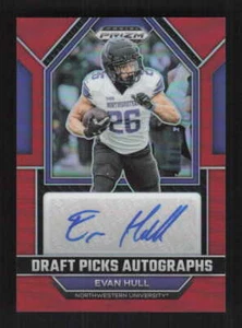 Evan Hull 2023 Panini Prizm Draft Picks Autographs Red #/199 Auto #DPA-EVH - Bild 1 von 2