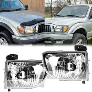 Headlights Headlamps For Toyota Tacoma Pickup 2001-2004 - Left Right Sides Pair - Foto 1 di 13