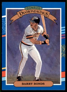 1991 Donruss Barry Bonds Pittsburgh Pirates #4