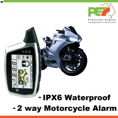 Anti-theft 2 Way Motorcycle Security Alarm System Remote Engine Start for Honda - Image 1 of 4