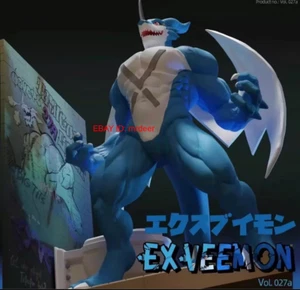 Furry V-Mon Figure Model Toys Collect Statue Resin In Stock Gift - Picture 1 of 1