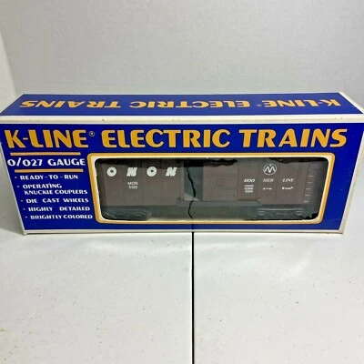 K-Line O/027 Gauge Monon Boxcar K- 5123 In Box - Image 1 of 4