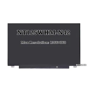 Pantalla LCD LED HD 12.5" NT125WHM-N42 1366X768 eDP 30PIN 2HY74 02HY74 - Imagen 1 de 4