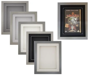 3D Box Light Grey RECTANGLE Picture Photo Frame Memorabilia Medal Object Art - Picture 1 of 21