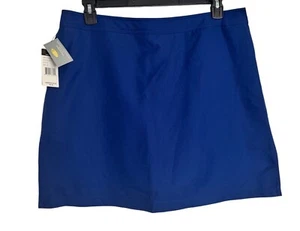 Greg Norman Golf Size 16 Play Dry Collection Royal Blue Skort Pockets NWT - Picture 1 of 10