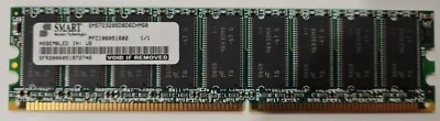 SMART 256MB 333Mhz SM5723285D8D6CHMG0 184-Pin ECC MEMORY - Used in Cisco Router - Image 1 of 2