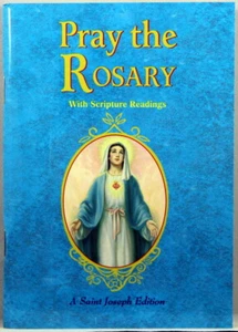 Rezar el Rosario con lecturas de las Escrituras NUEVO folleto católico 6 x 4 - Imagen 1 de 9