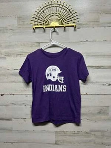 Boys Size Youth Medium PNG Indians Shirt - Good Used Condition - Picture 1 of 2