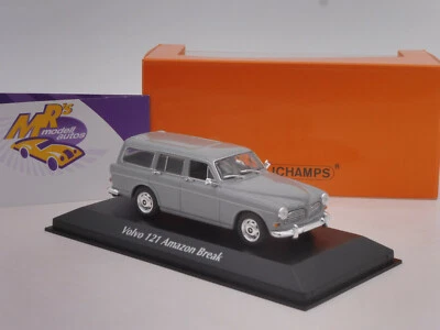 Maxichamps 940171010 # Volvo 121 Amazon Break Baujahr 1966 in " grau " 1:43 NEU - Bild 1 von 3