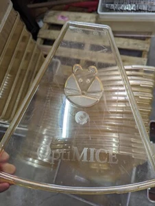OptiMICE Cage Top for Lab Mouse / Rodent Cage, Clear - MANY AVAILABLE! - Picture 1 of 7