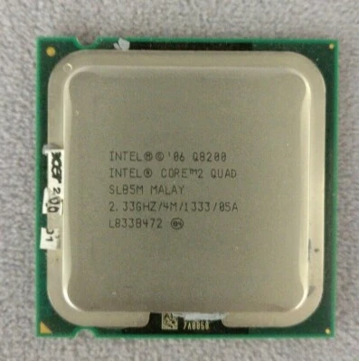 Intel Core 2 Quad Core2 Quad Processor Q8200 4M Cache 2,33GHz 1333MHz - 1,33 GHz - Bild 1 von 3