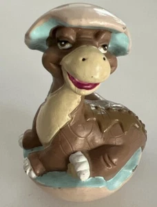 Vintage 1988 Land Before Time Littlefoot Dinosaur Egg PVC Figure Toy Amblin - Picture 1 of 3