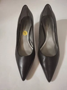 CROFT &Barrow Black Dawn Kitten Heel Womens Shoes Size 7 (1447) - Picture 1 of 13