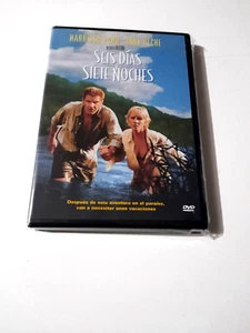 DVD "SEIS DIAS Y SIETE NOCHES" HARRISON FORD ANNE HECHE IVAN REITMAN - Picture 1 of 2