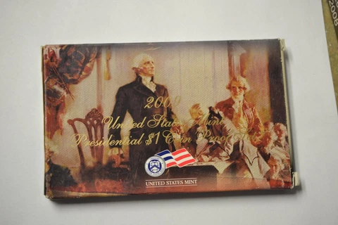 2009 Presidential $1 Coin Proof Set in OGP Cover