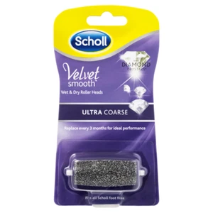 Scholl Velvet Smooth Wet & Dry Roller Heads Ultra Coarse Foot File Refill - Picture 1 of 1